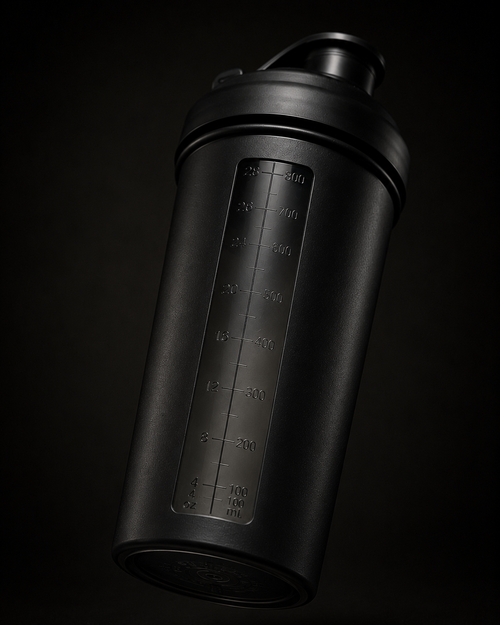 Matte Black Shaker Bottle